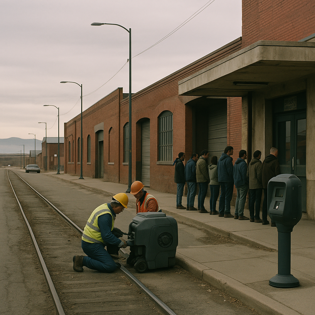 News photograph: Right-to-a-Human Audit Puts Waiting Times, Not Principles, at the Center of the Fight